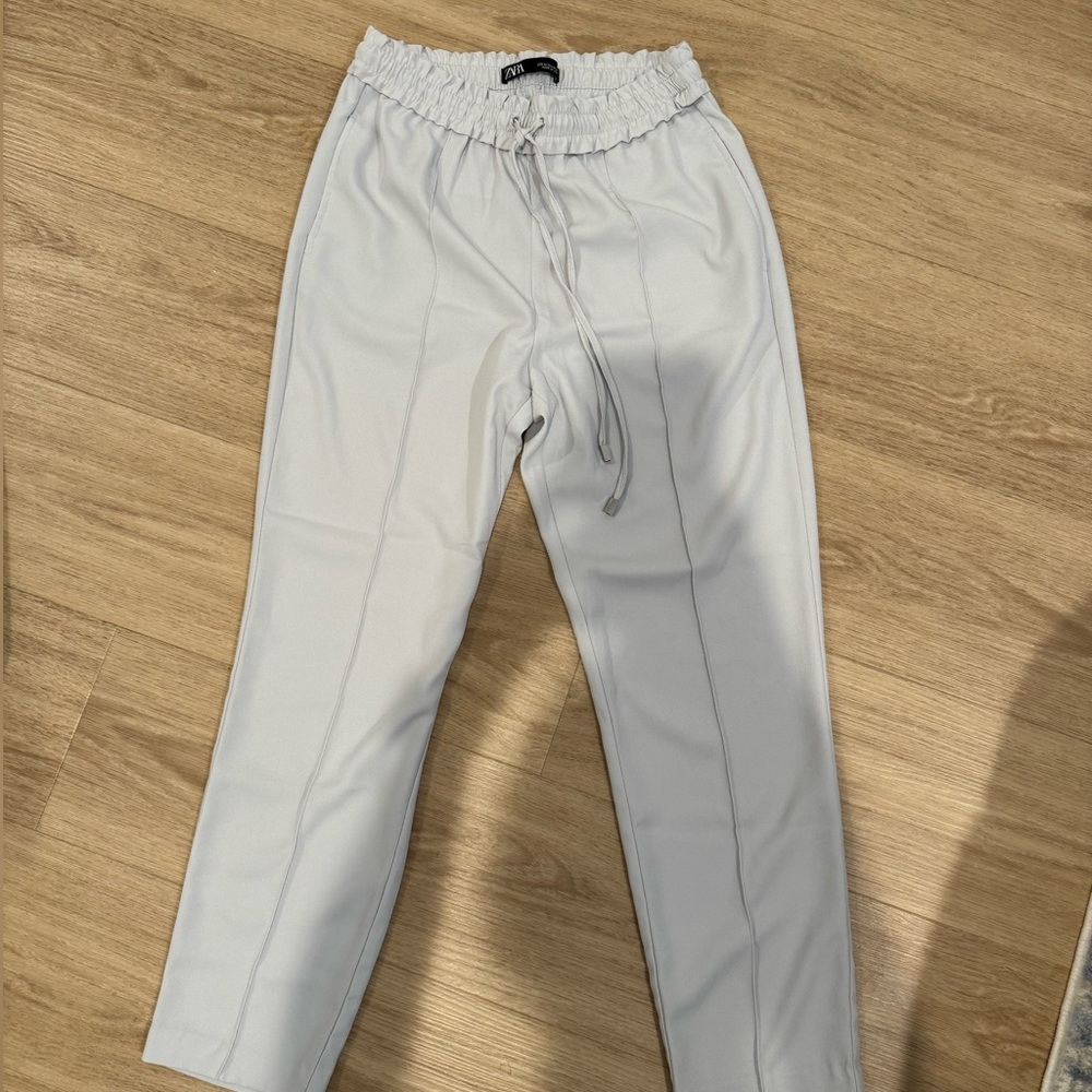 Zara light grey pants